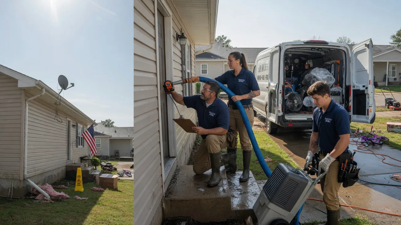 Ceiling Water Damage Restoration in Lesterville, SD near me
